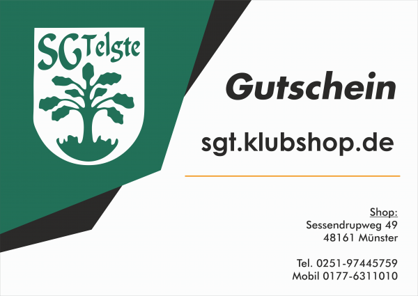 Gutschein 50 Euro SG Telgte